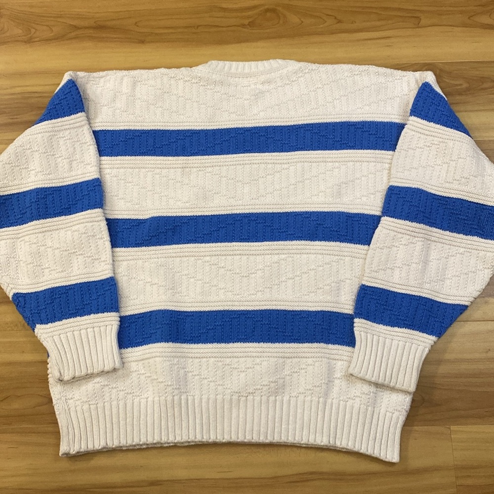 Vintage Logo By Pendleton Striped Pattern White A… - image 4